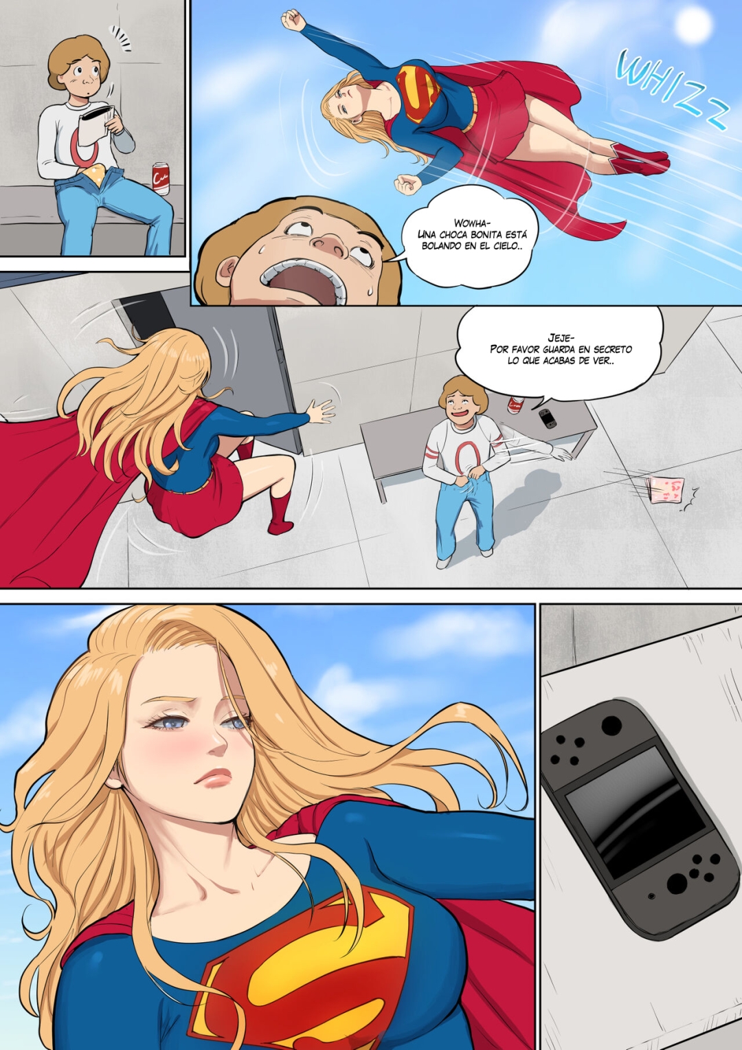 Comic Porno [Mezzo] Supergirl And Spiderwoman (Comic Porn) (#4)