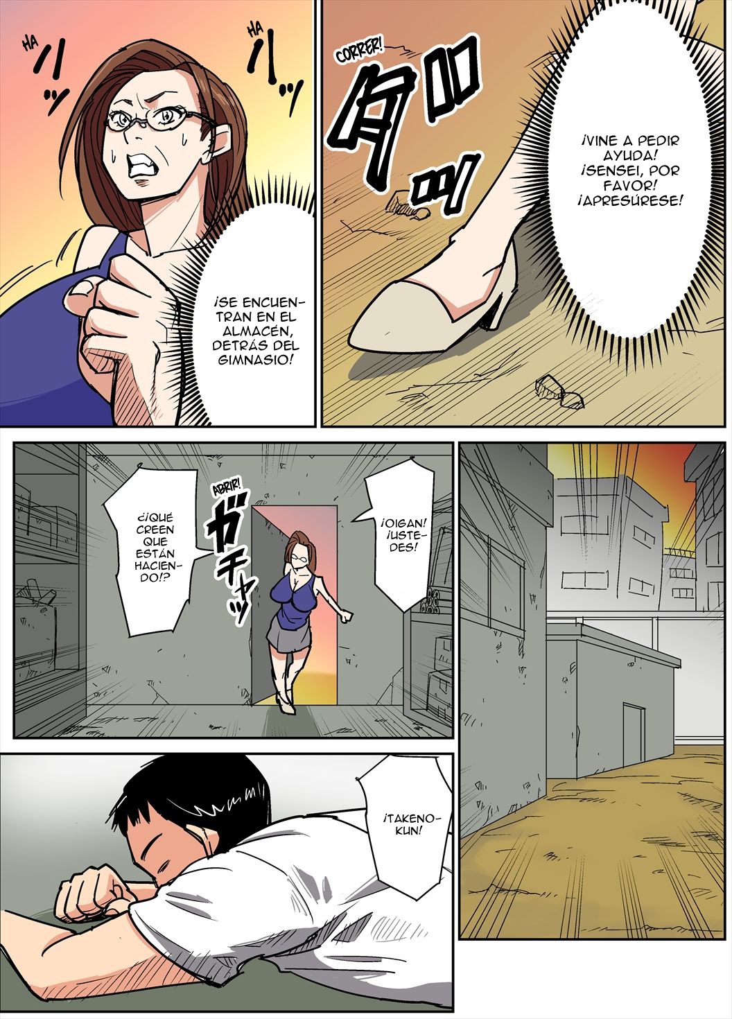 Comic Porno [Nobishiro] Hitozuma Kyoushi To Kuzu Seito (Doujinshi) (#3)