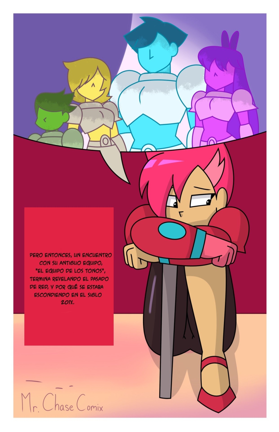 Comic Porno [Mr.ChaseComix] Red Hot Action (Ok K.O. Lets Be Heroes!) (#4)