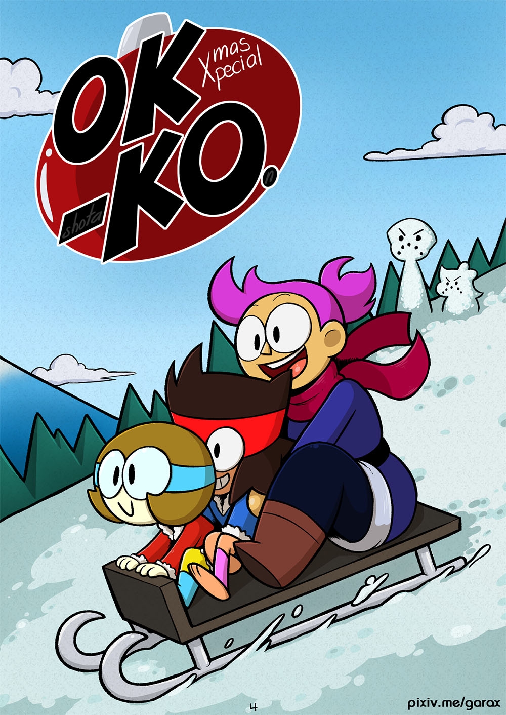 Comic Porno de [Garabatoz] OK K.O. Xmas Special (OK K.O. Let’s Be Heroes!) (#1)