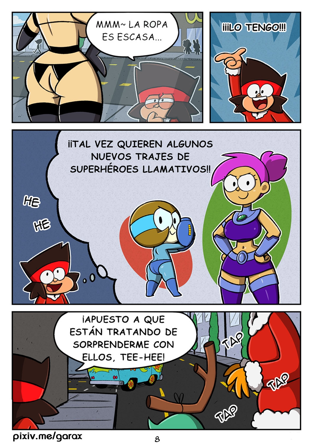 Comic Porno [Garabatoz] OK K.O. Xmas Special (OK K.O. Let’s Be Heroes!) (#5)