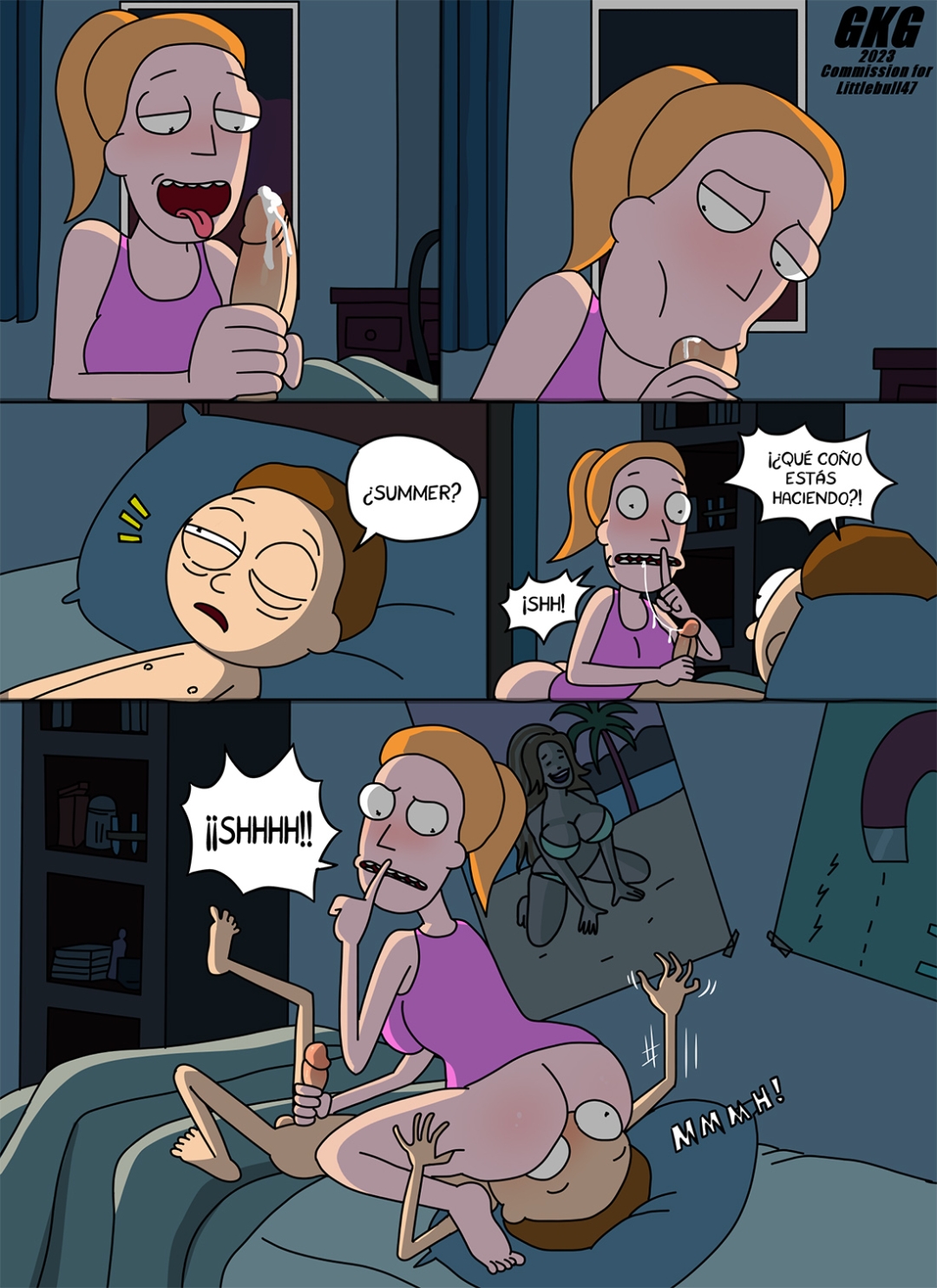 Comic Porno [GKG] Rick & Morty Close Encounters Of The Butt Kind (Rick And Morty) (#3)