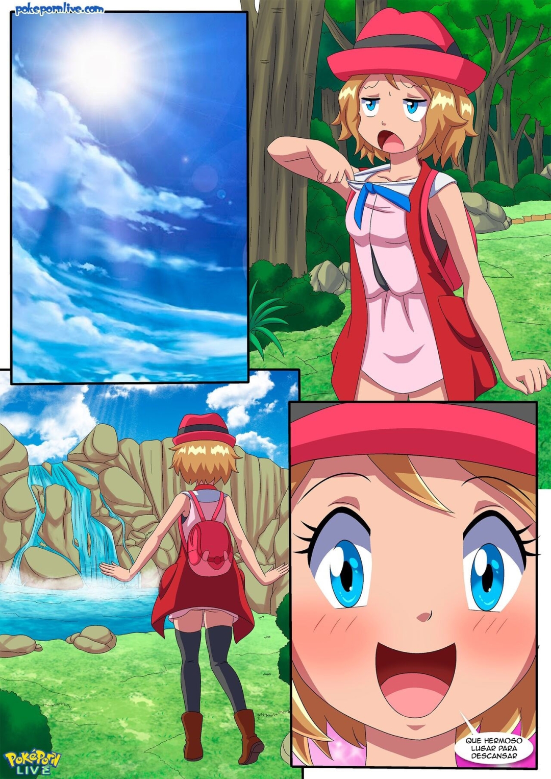 Comic Porno [Palcomix] A HOT Break On The FOREST (Pokemon) (#3)