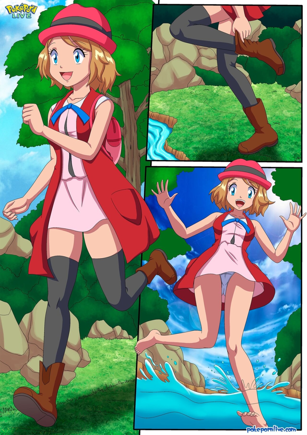 Comic Porno [Palcomix] A HOT Break On The FOREST (Pokemon) (#4)
