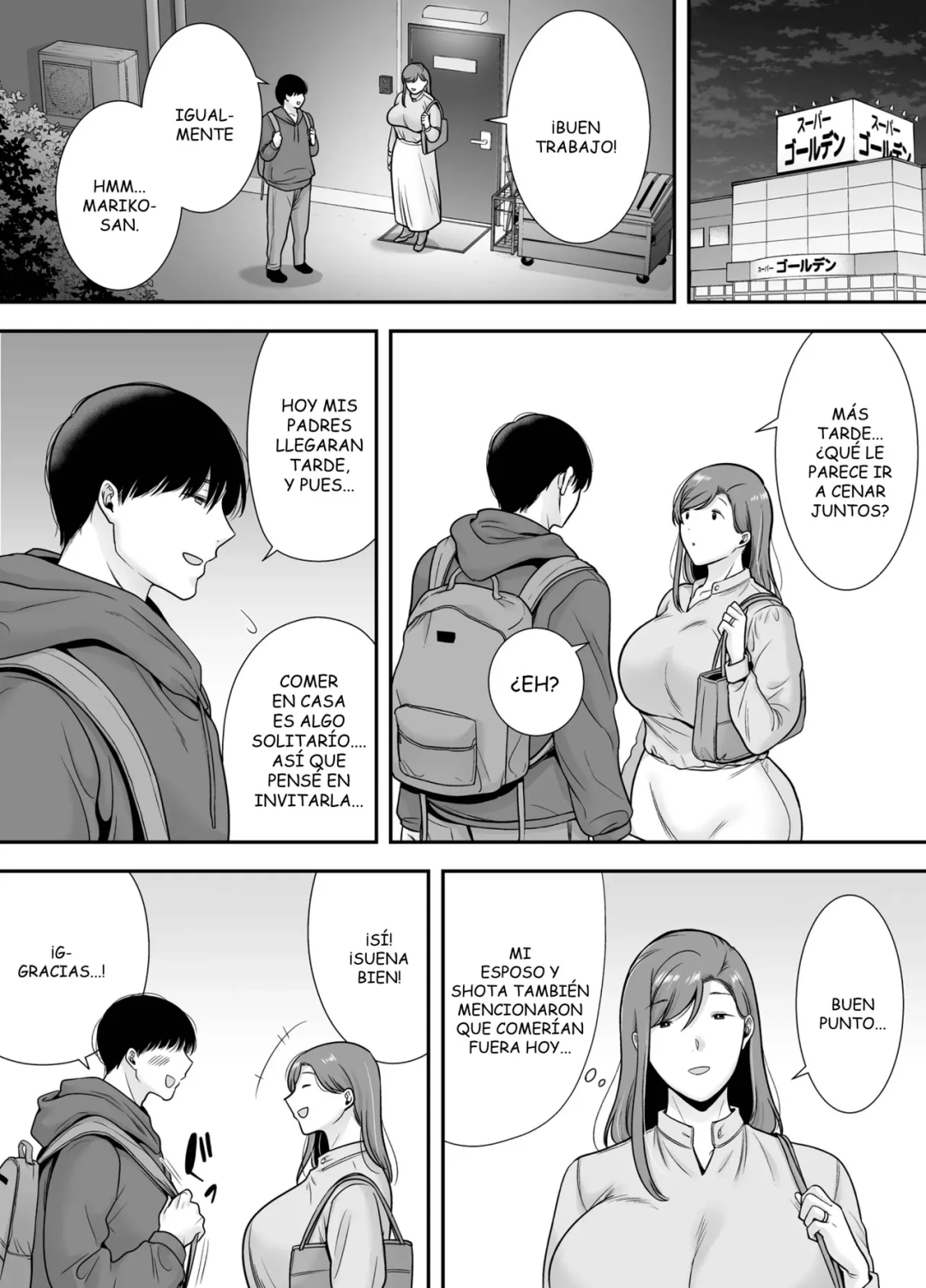 Comic Porno Mariko-San To Boku Baito-Saki No Hitozuma To No Furin Kankei (#5)