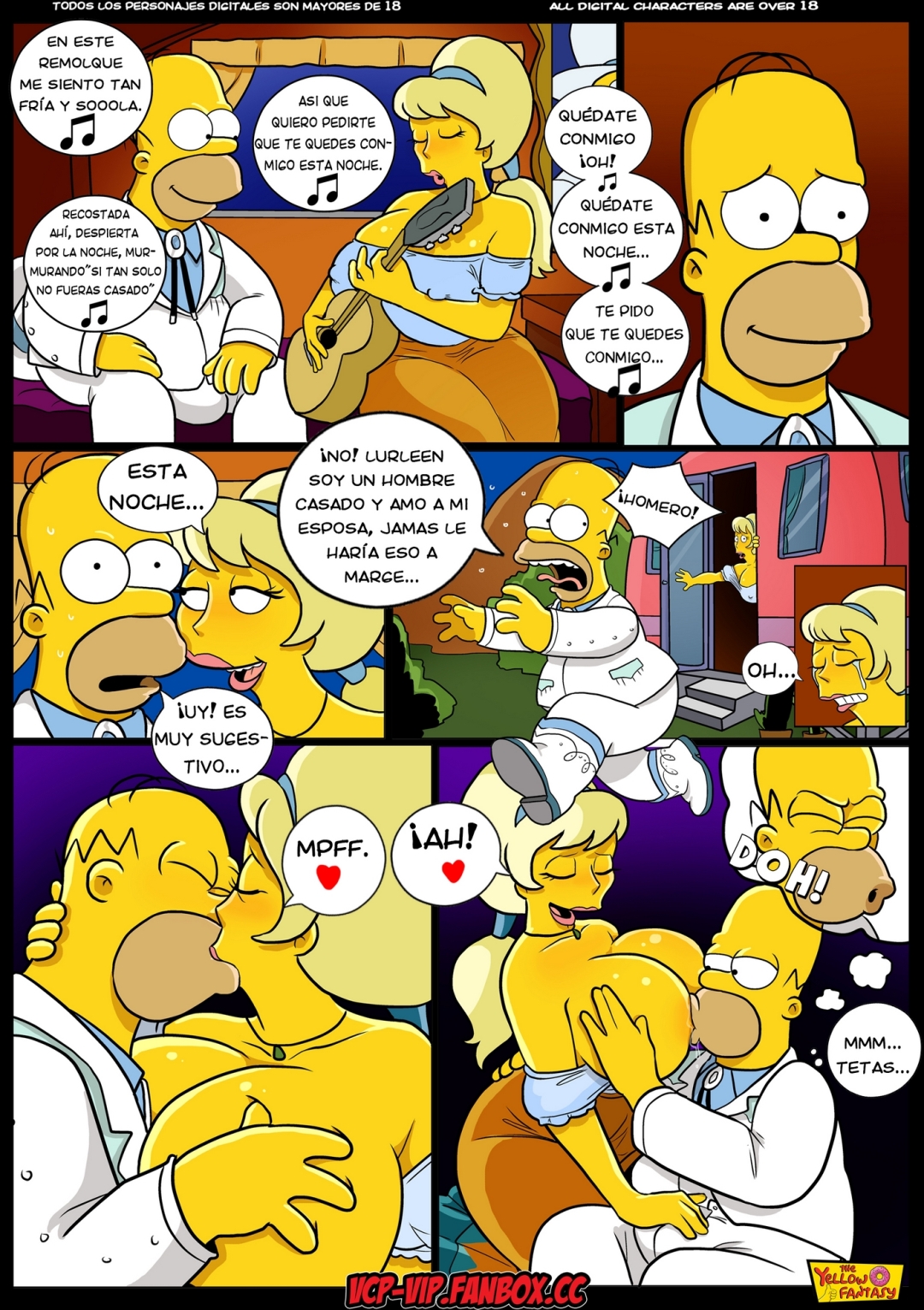 Comic Porno [The Yellow Fantasy] Episodio #11 - Manejando Sus Necesidades (Simpsons) (#4)