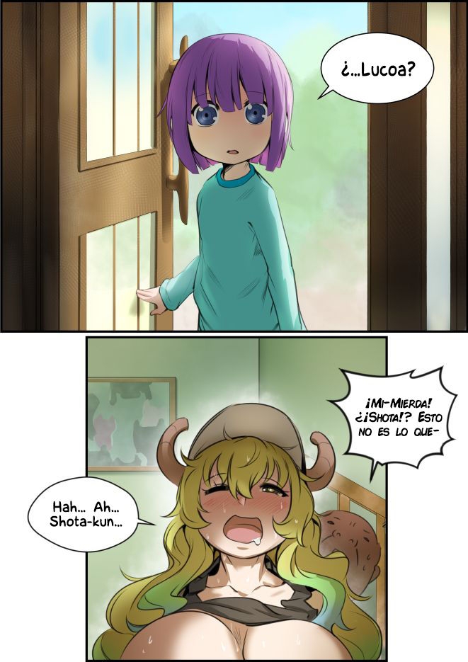 Comic Porno [Kunaboto] Lucoa X Oji-San (Kobayashi-San-Chi No Maid Dragon) (#5)