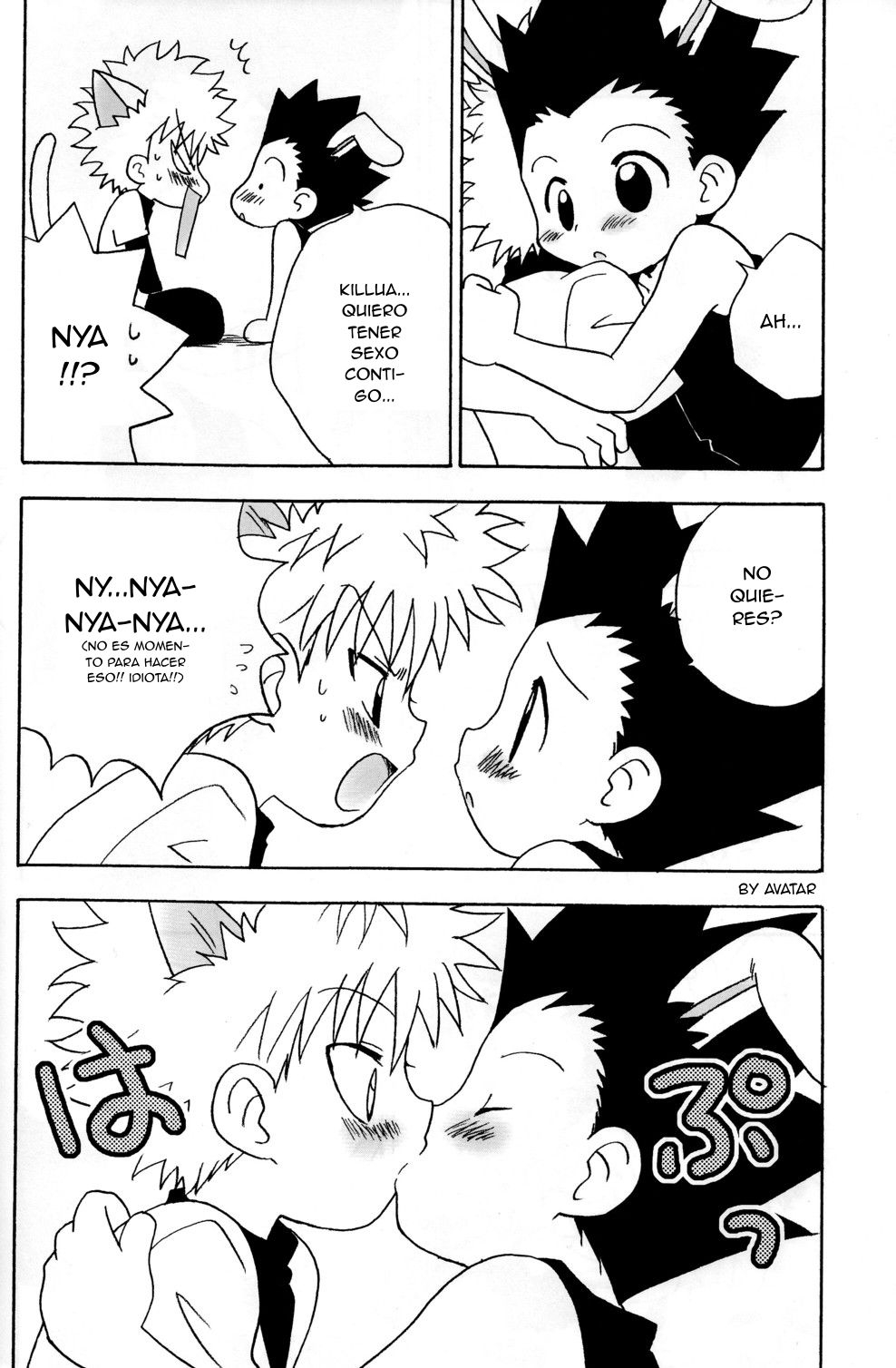 Comic Porno [Adachi Himiko] Haruneko Usagi Tsukiyo (Hunter X Hunter) (#6)