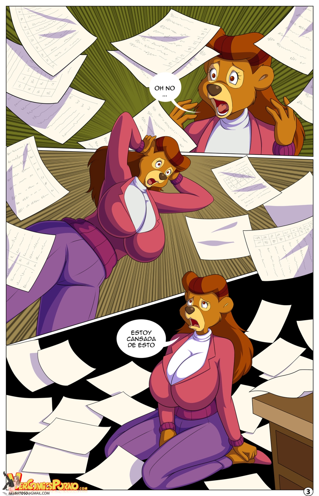 Comic Porno [Arabatos] Harem Hypnotico Del Multiverso (Talespin) (#3)
