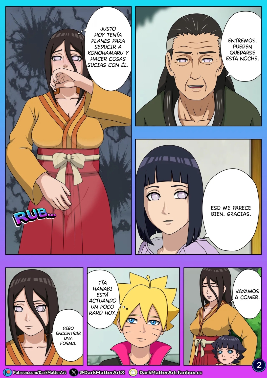 Comic Porno [DarkMatterArt] CONFUSION In BED Parte 2 (Boruto: Naruto Next Generations) (#3)
