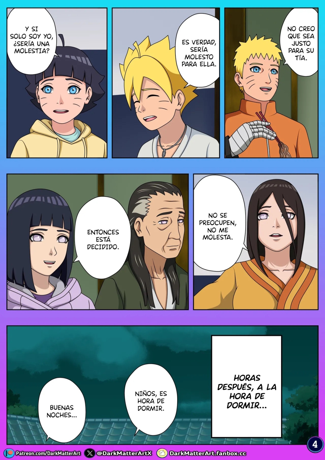 Comic Porno [DarkMatterArt] CONFUSION In BED Parte 2 (Boruto: Naruto Next Generations) (#5)