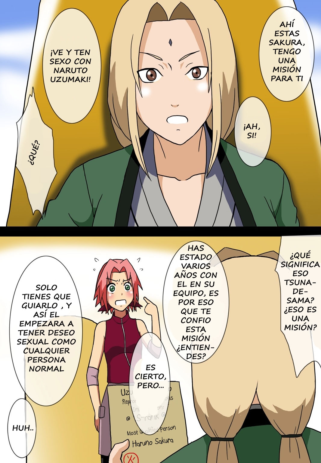Comic Porno [Circle Takaya (Takaya N)] Sakura And Naruto (Naruto) Comics Porno en Español para Adultos (#1)