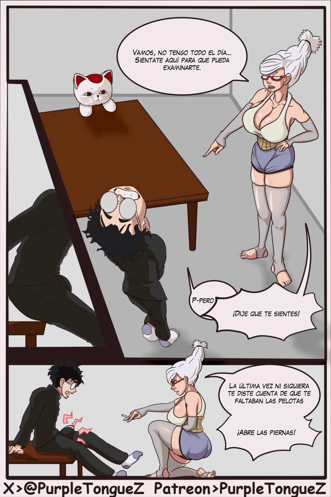 Comic Porno [PurpleTongueZ] A Ghost In My Pants: A Hilarious (Dandanda) (#5)
