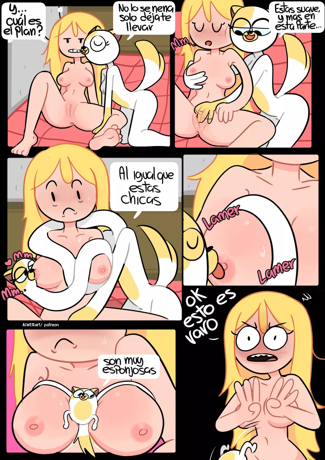 Comic Porno Fionna Y Cake: Un Nuevo Trabajo - ALWERart (#5)