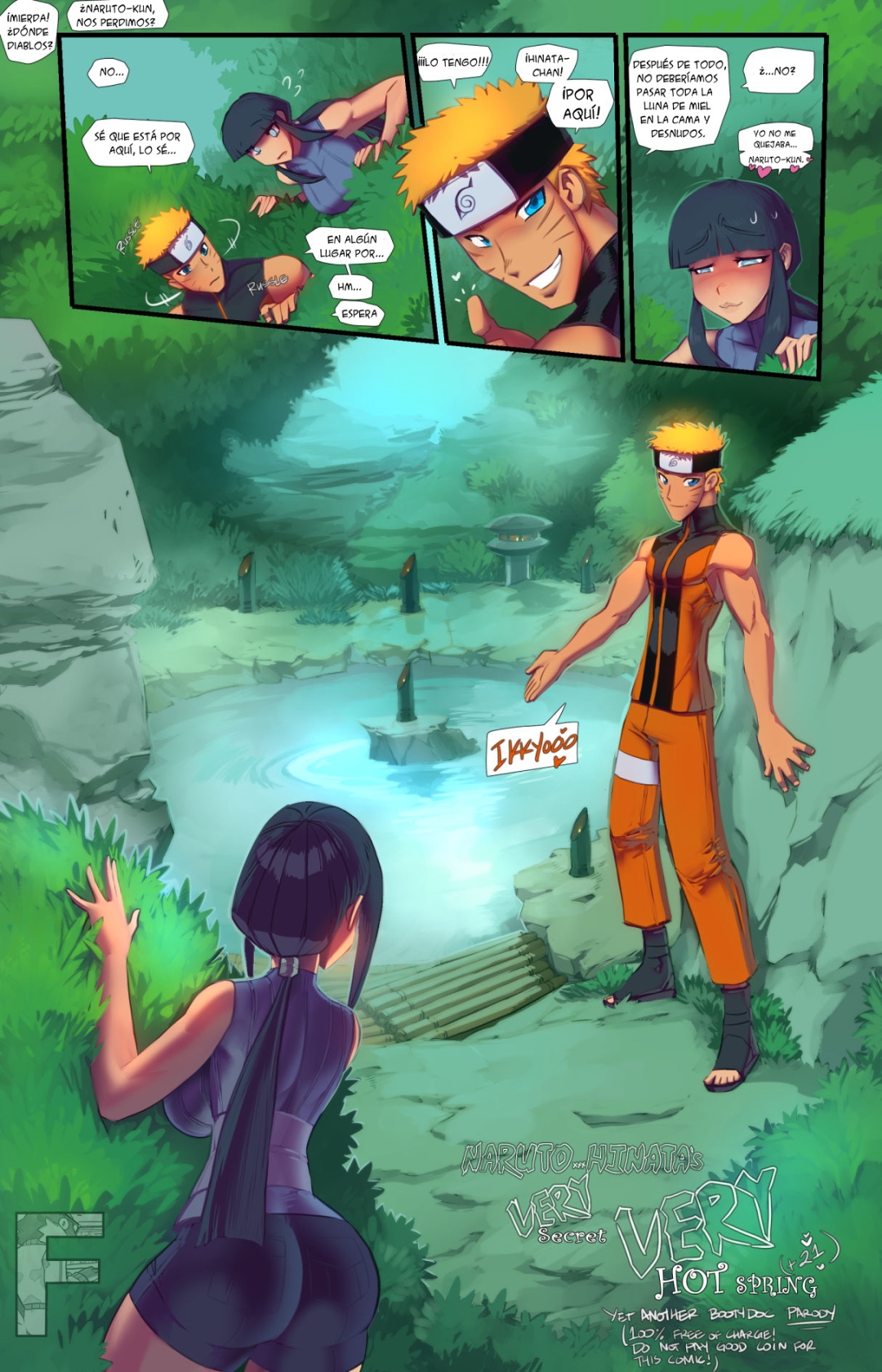 Comic Porno de [Fred Perry] Naruto Xxx Hinata’s Very Secret Very Hot Spring (Naruto) (#1)