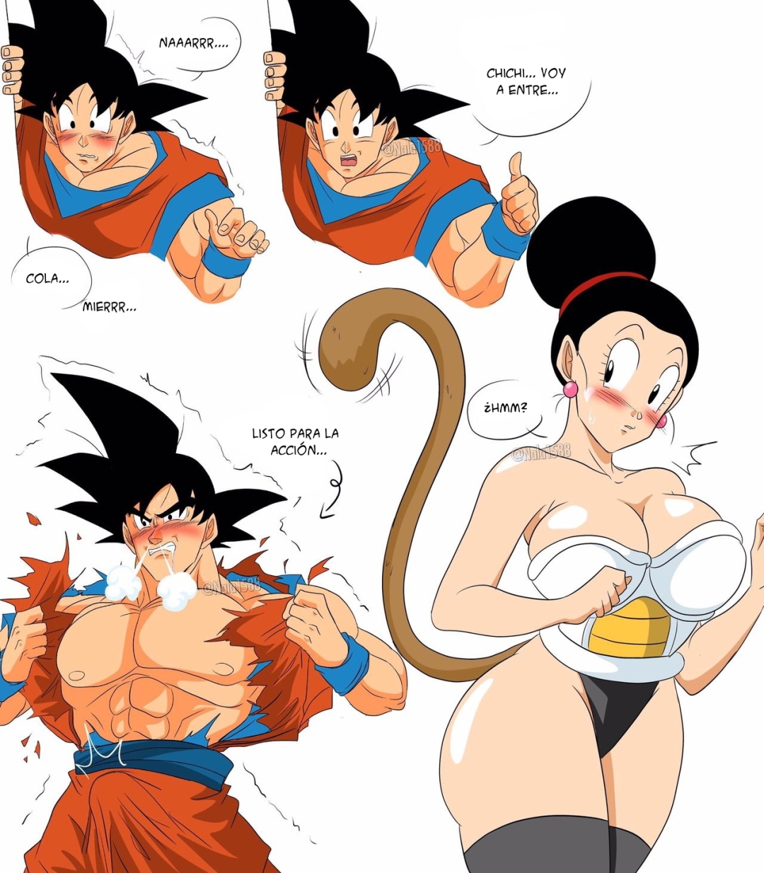 Comic Porno [Nala1588] Its A Saiyan Thing (Dragon Ball) (#4)