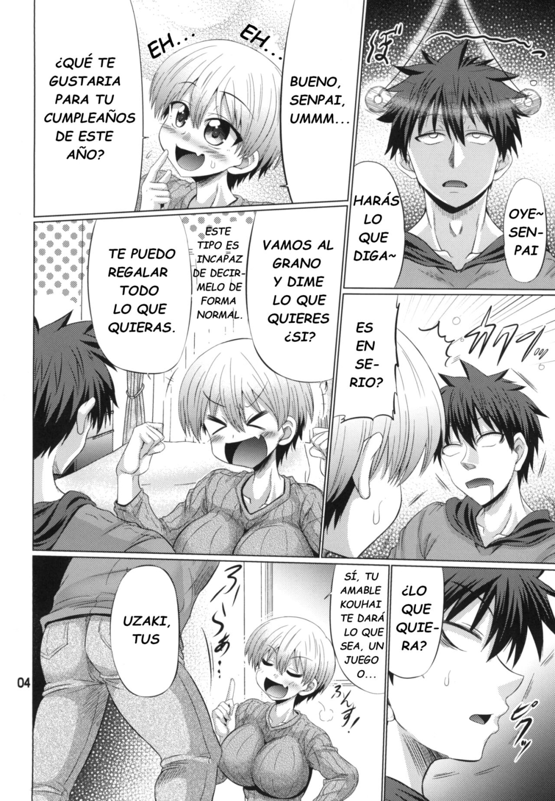 Comic Porno Uzaki-Chan Wa Sukebe Shitai (#3)