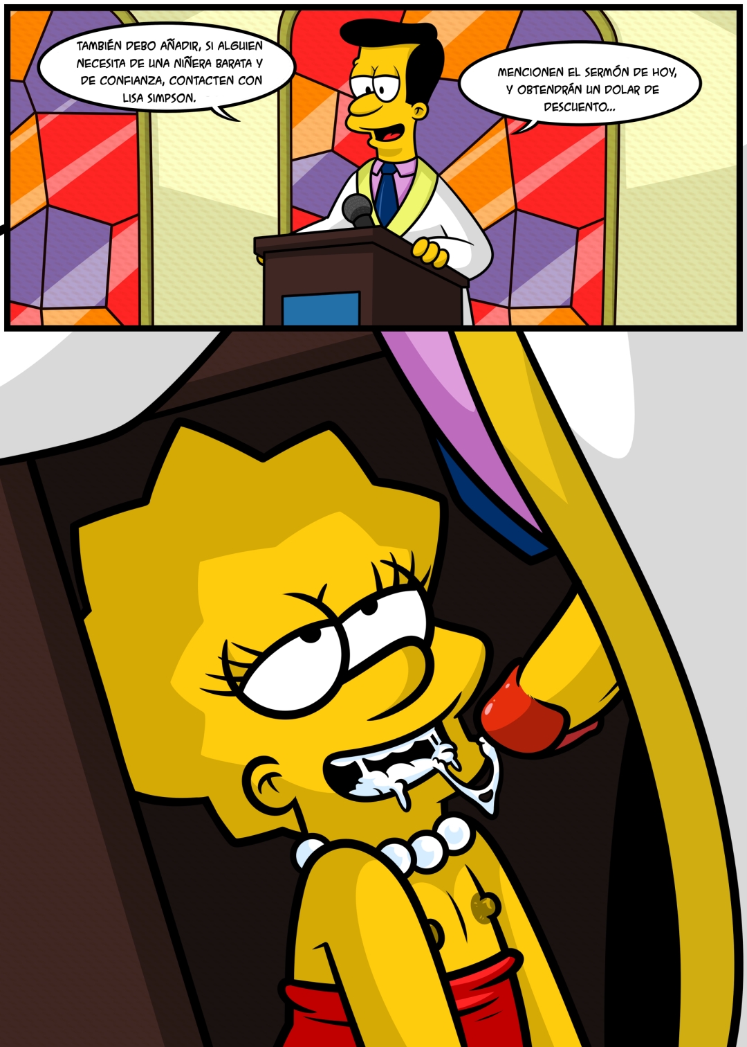 Comic Porno [Xierra099] My Sister, My Sitter, The Porno (The Simpsons) (#3)