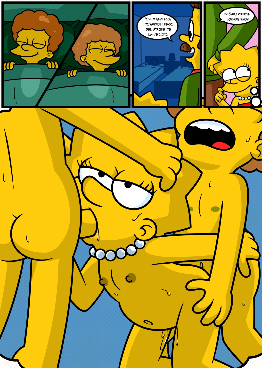 Comic Porno [Xierra099] My Sister, My Sitter, The Porno (The Simpsons) (#4)