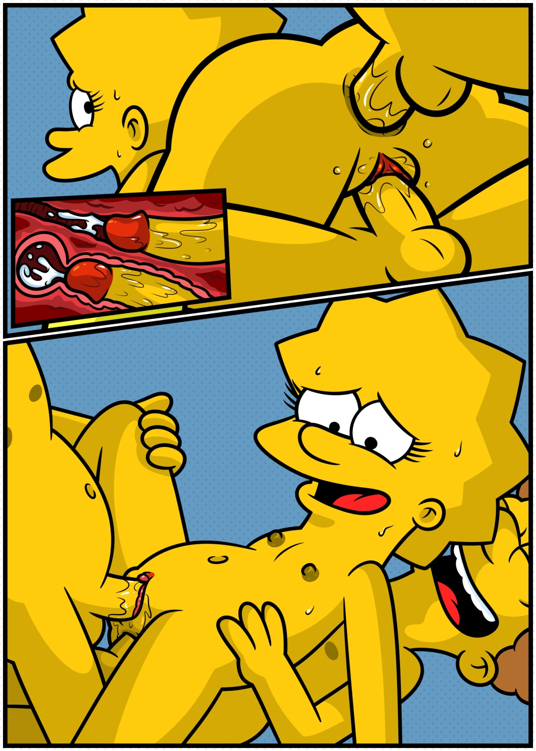 Comic Porno [Xierra099] My Sister, My Sitter, The Porno (The Simpsons) (#5)