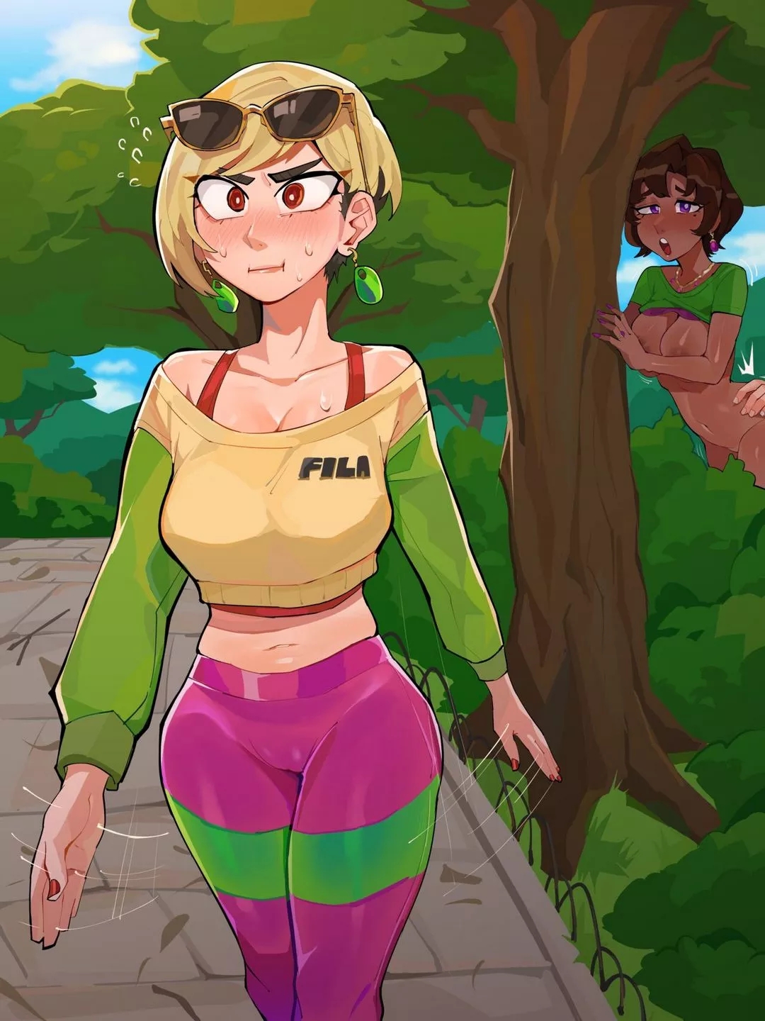 Comic Porno Morning Stroll In Depravecity - Differland (#7)