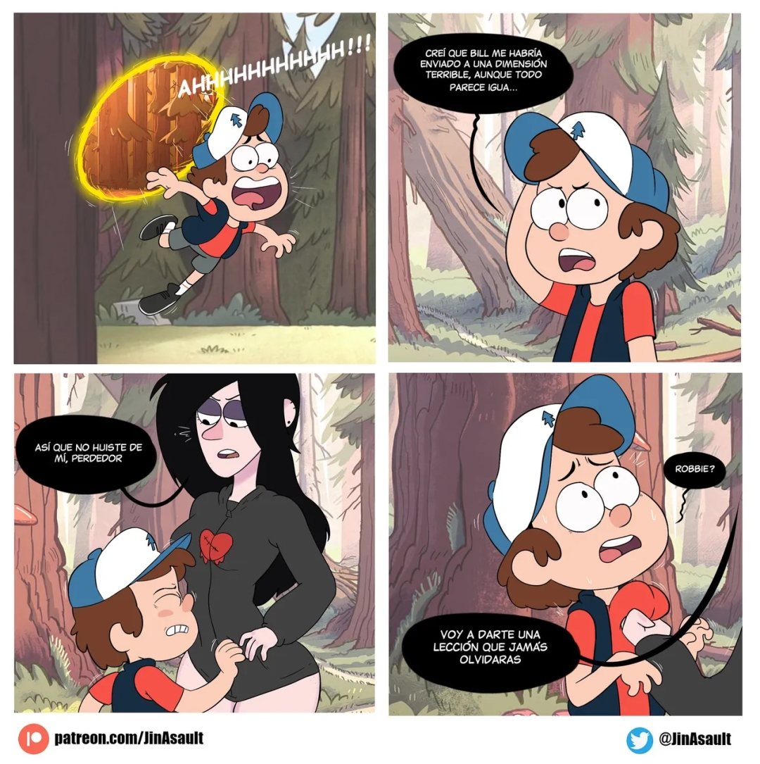 Comic Porno [JinAsault] Gravity Falls En Algun Universo Paralelo (Gravity Falls) Comics Porno en Español para Adultos (#1)
