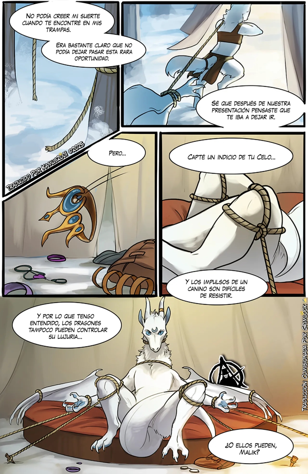 Comic Porno [Lacrimale] The Fox’s Prey (Furry Porn) Comics Porno en Español para Adultos (#1)