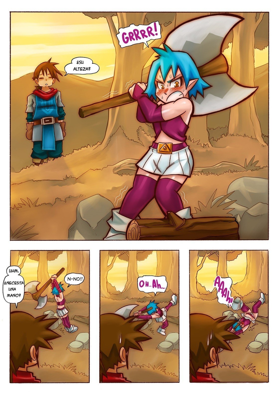 Comic Porno de [Mr.E] Vanilla Fantasy 2 (Comic Porn) (#9)