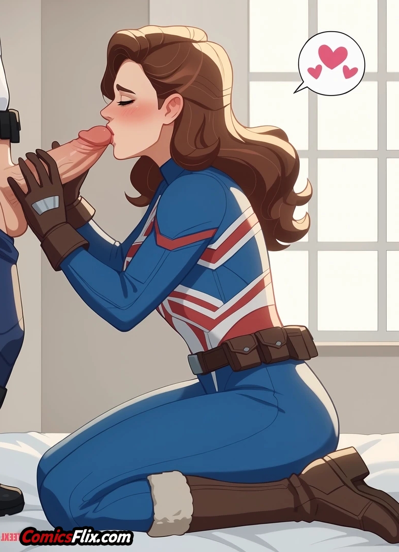 Hentai Porno de Captain Carter Sex | What If (#34)