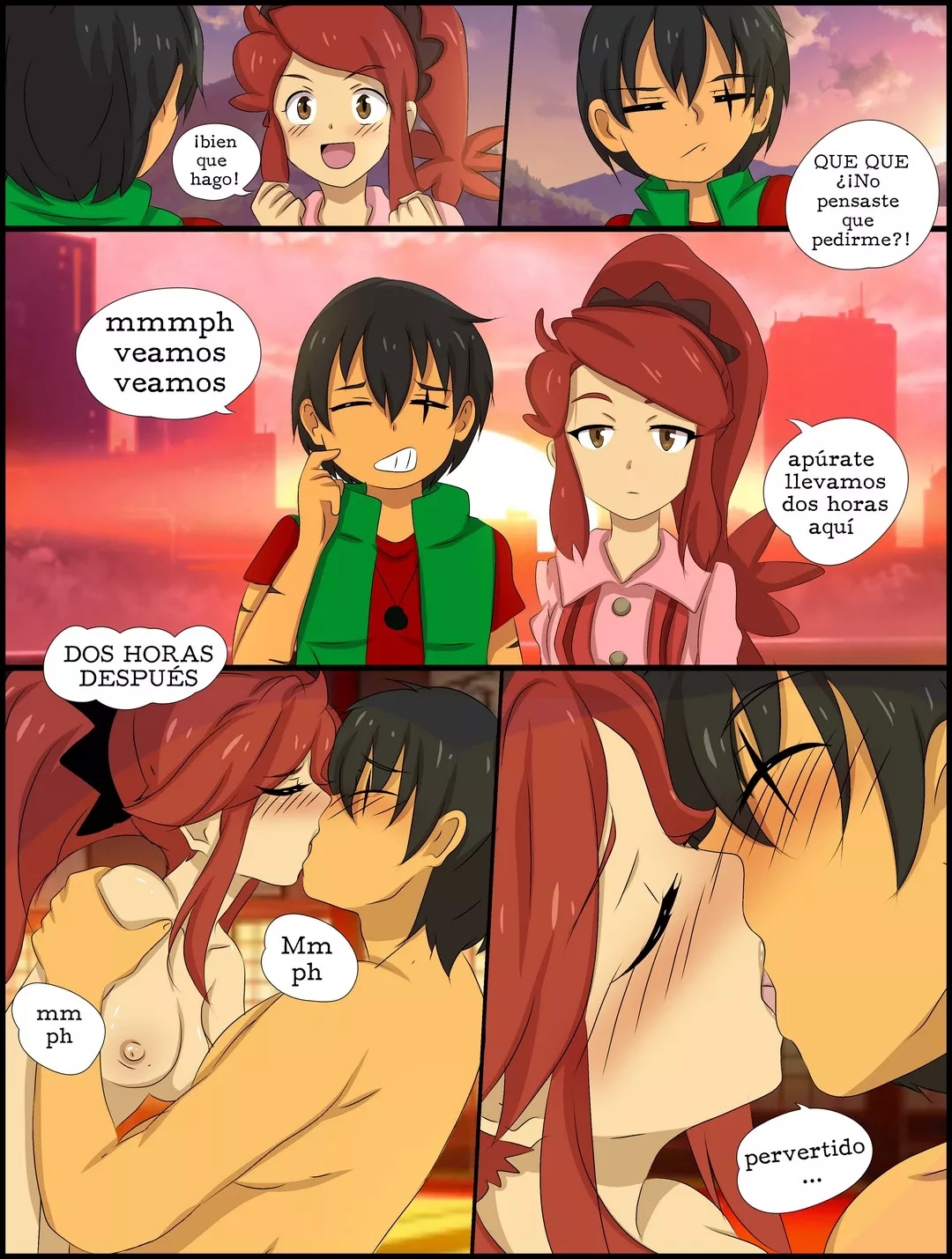 Comic Porno [DFox] Rivalidad LBX (#3)
