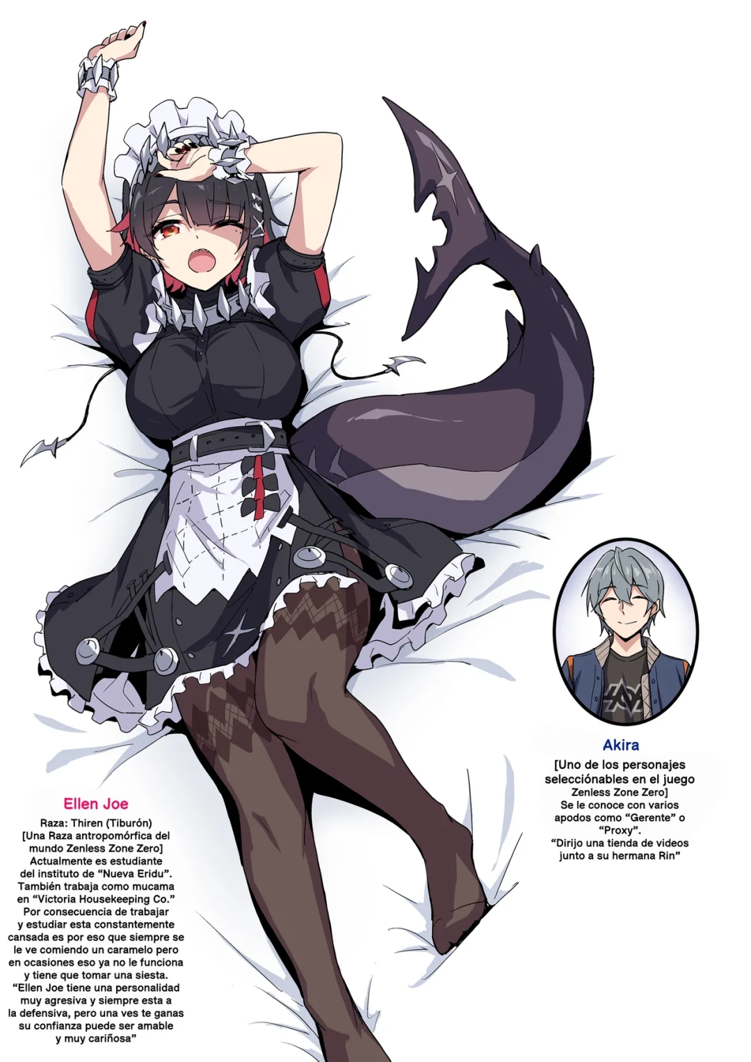 Comic Porno [Marugoshi] SHARKBED (Zenless Zone Zero) (#4)