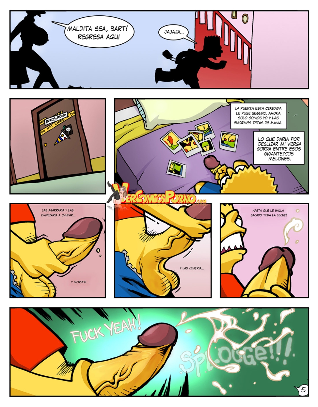 Comic Porno [Hexamous] Simpcest (The Simpsons) (#6)
