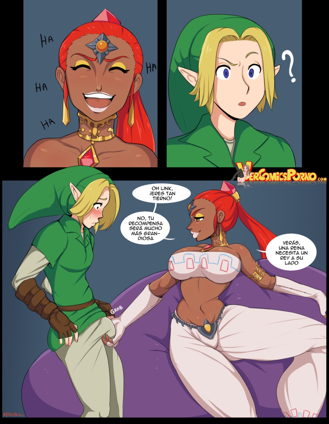 Comic Porno [Afrobull] Alternate Destinies 4 (The Legend Of Zelda) (#5)