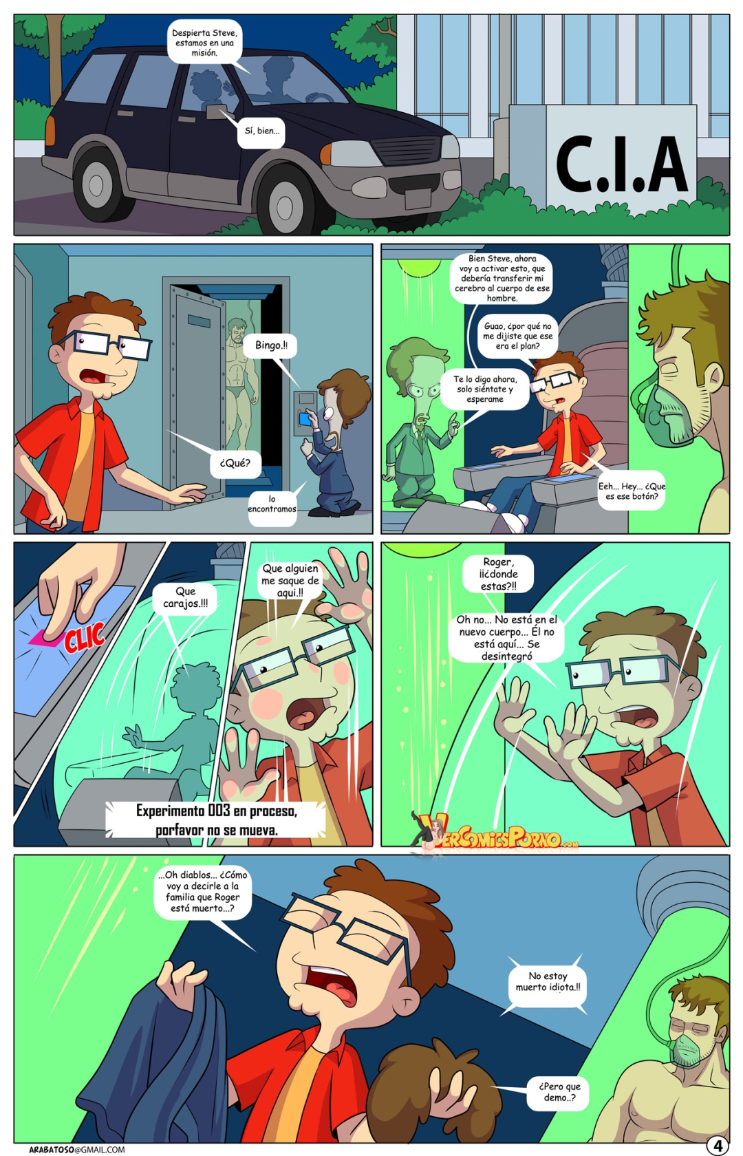 Comic Porno [Arabatos] The Tales Of An American Son 1 (American Dad) (#5)