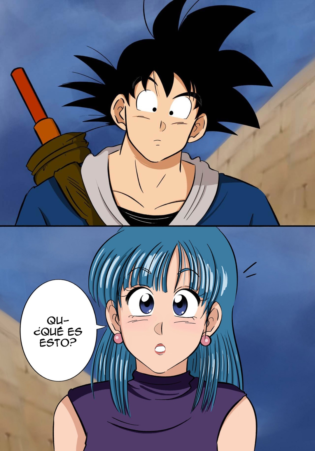 Comic Porno Goku Reunites With An Old Friend - Gokutrash (#5)