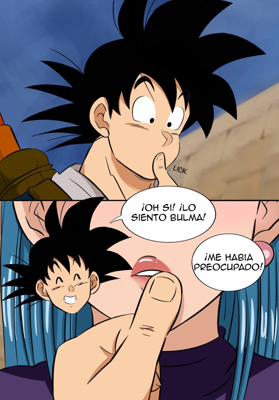 Comic Porno Goku Reunites With An Old Friend - Gokutrash (#7)