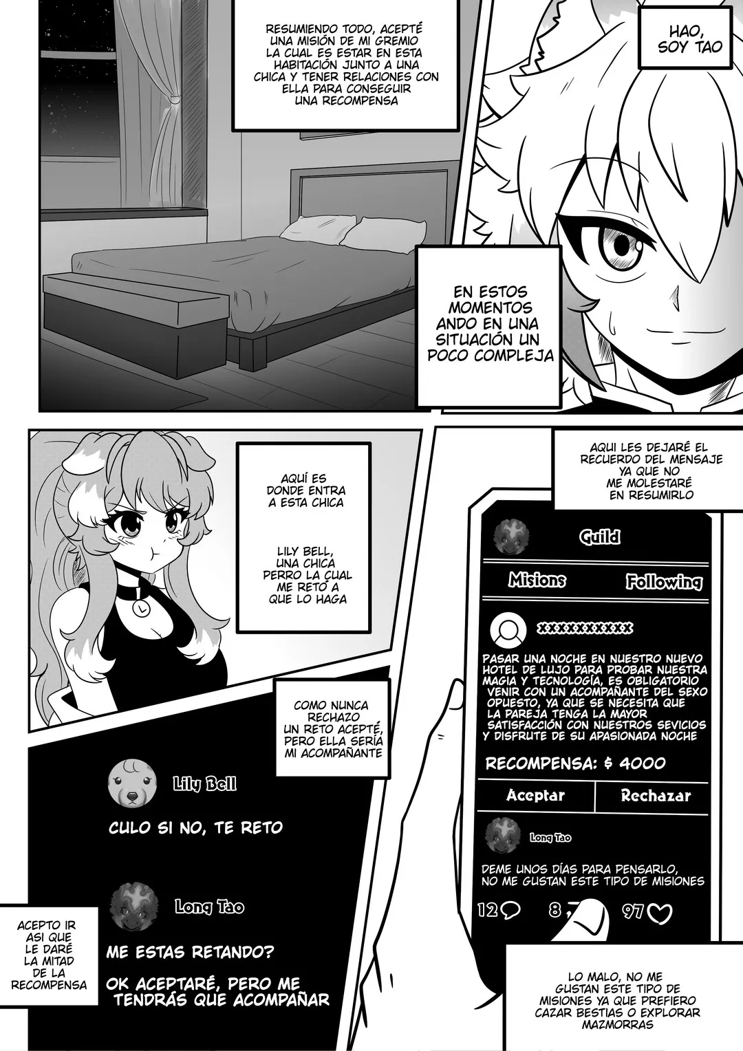 Comic Porno Solo Un Reto - Long Tao (#7)