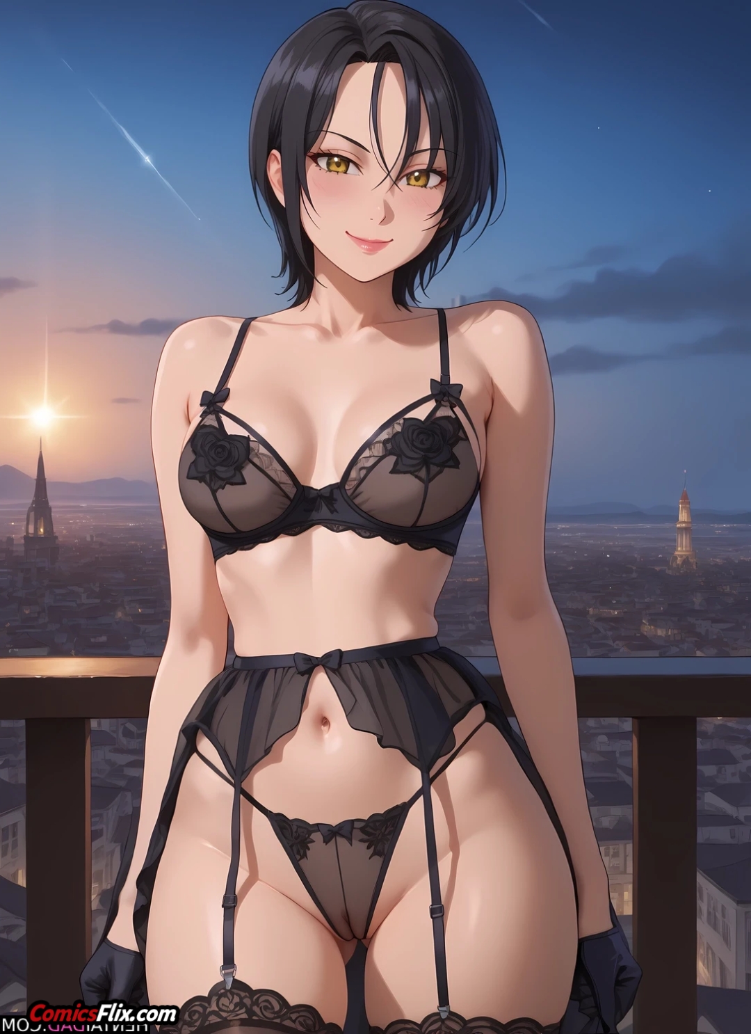 Comic Porno Merlin See Through Lingerie | The Seven Deadly Sins (#4)