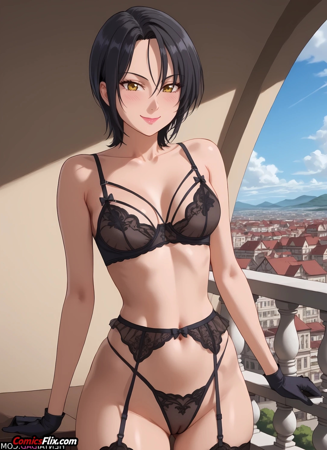 Comic Porno Merlin See Through Lingerie | The Seven Deadly Sins (#6)