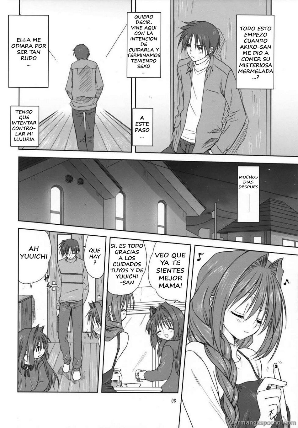 Comic Porno [Mitarashi Club (Mitarashi Kousei)] Akiko-San To Issho 3 (Kanon) (#7)