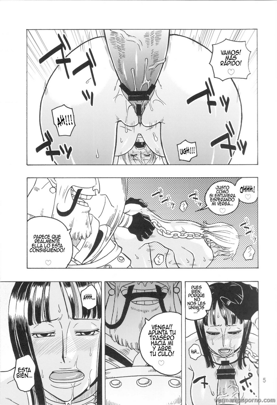 Comic Porno [ACID-HEAD (Murata.)] Nami No Koukai Nisshi EX NamiRobi 3 (One Piece) (#6)