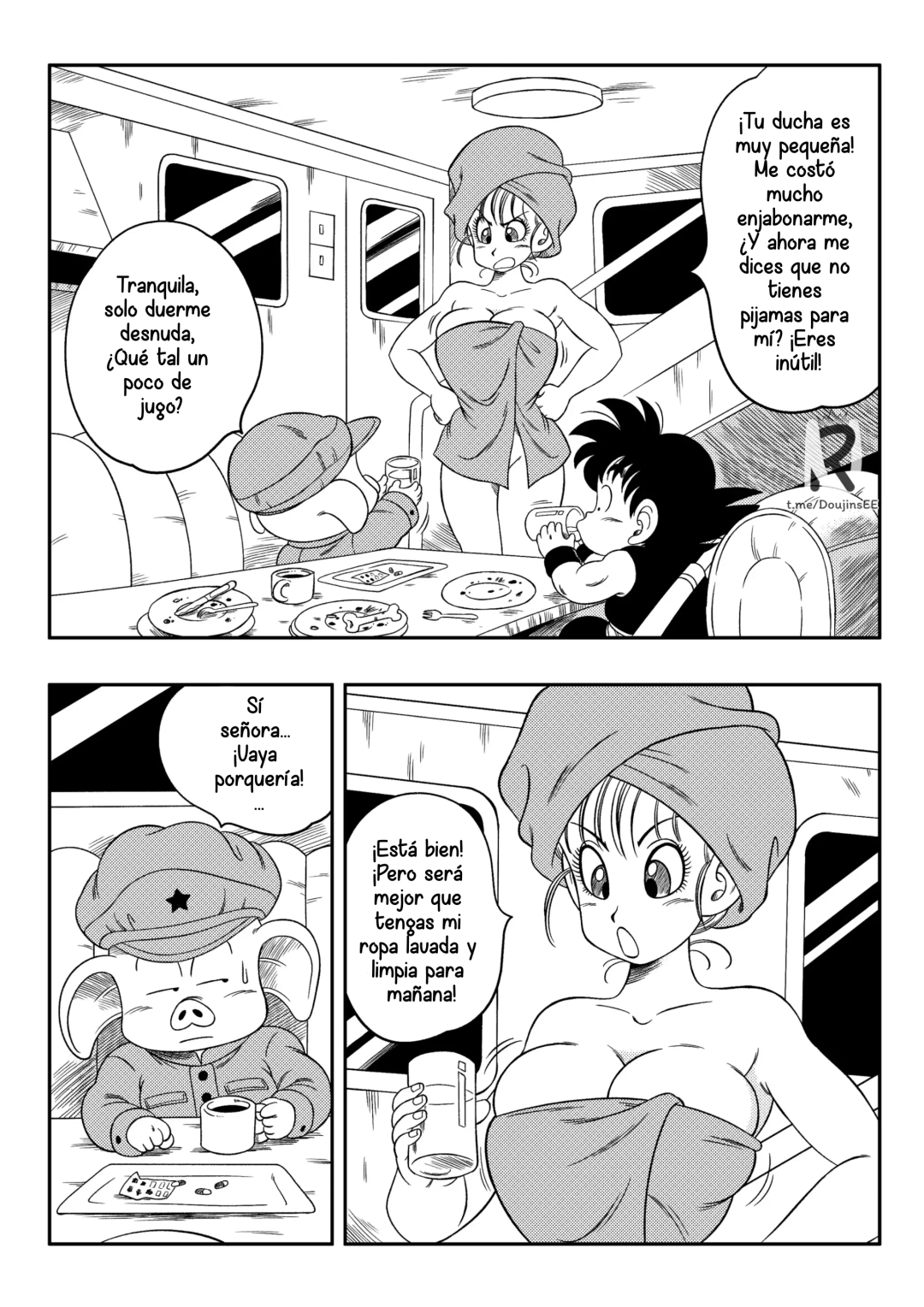 Comic Porno [Yamamoto] ¡Cambio! (Dragon Ball) (#3)
