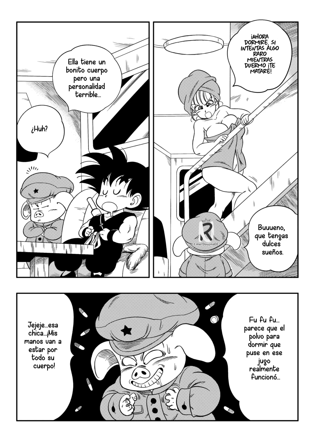 Comic Porno [Yamamoto] ¡Cambio! (Dragon Ball) (#5)