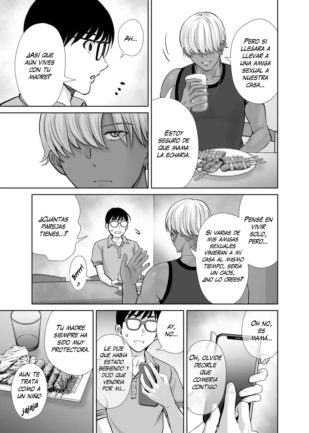 Comic Porno [Hoshiduki Melon] Haha Suwappingu 1 〜Ore No Kaa-San Wo Sashidashite Yanmama To Yari Makutta Hanashi〜 (Doujinshi) (#7)