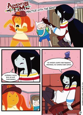 [Inker Shike] Practice With The Band (Adventure Time)
