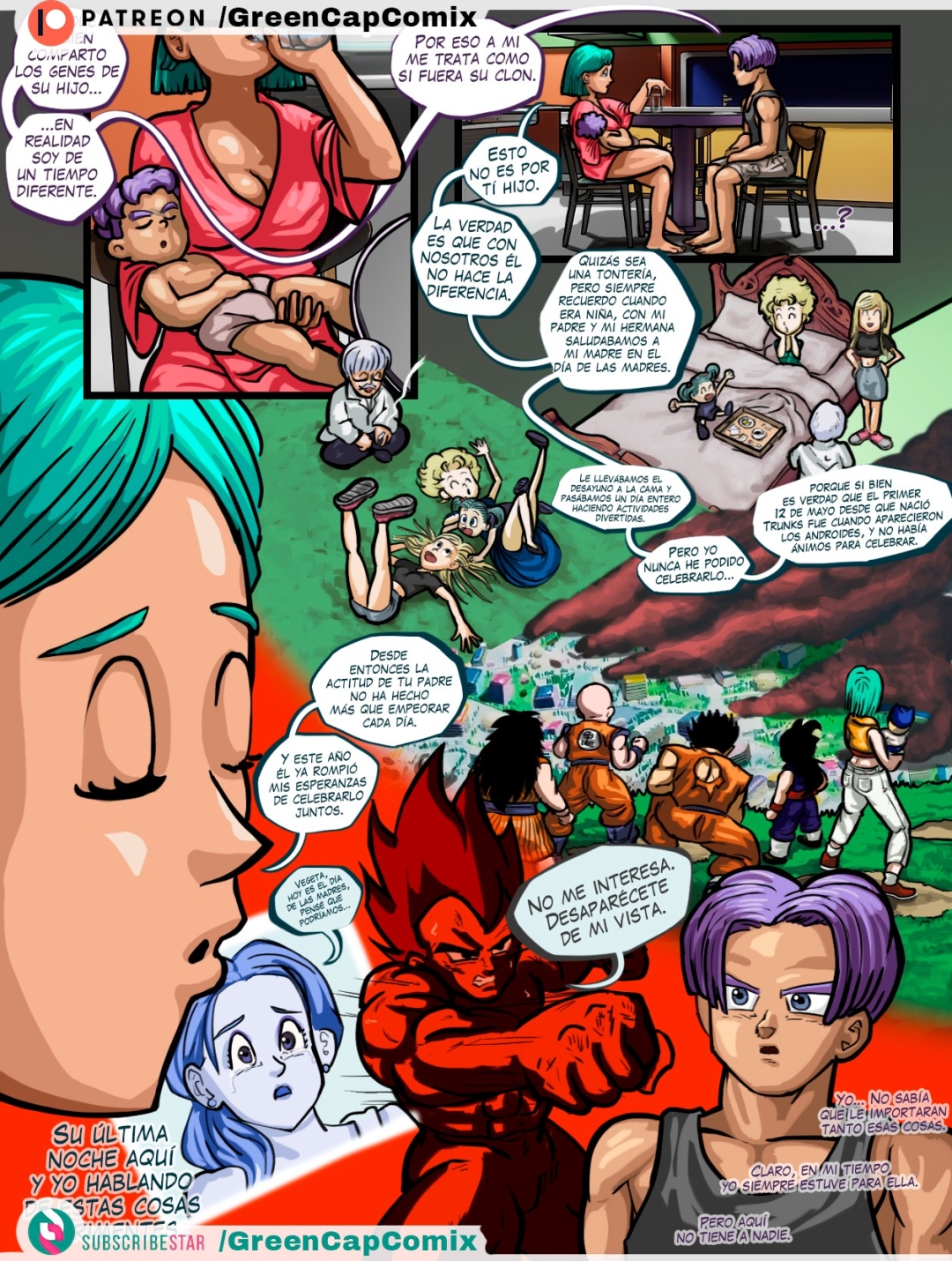 Comic Porno [GreenCap Comix] Bulma The Mothers Day (#7)