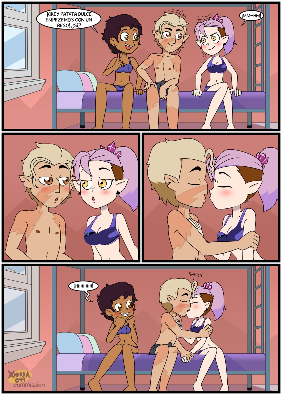 Comic Porno [Xierra099] Amity Tries Dick For The First Time (The Owl House) (#2)
