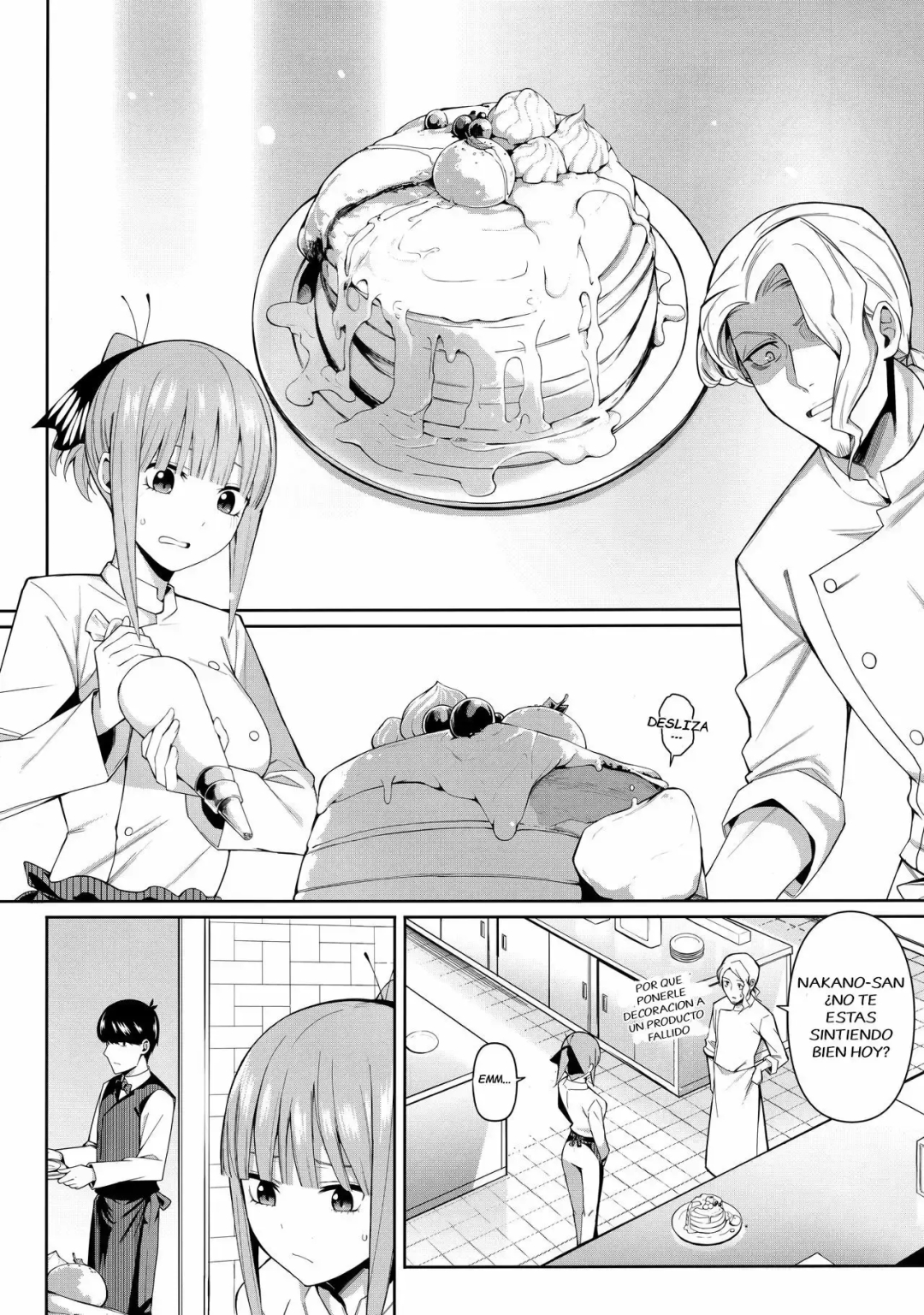 Comic Porno [4why, Chicke Iii] Nibun No Yuudou (Gotoubun No Hanayome) (#3)