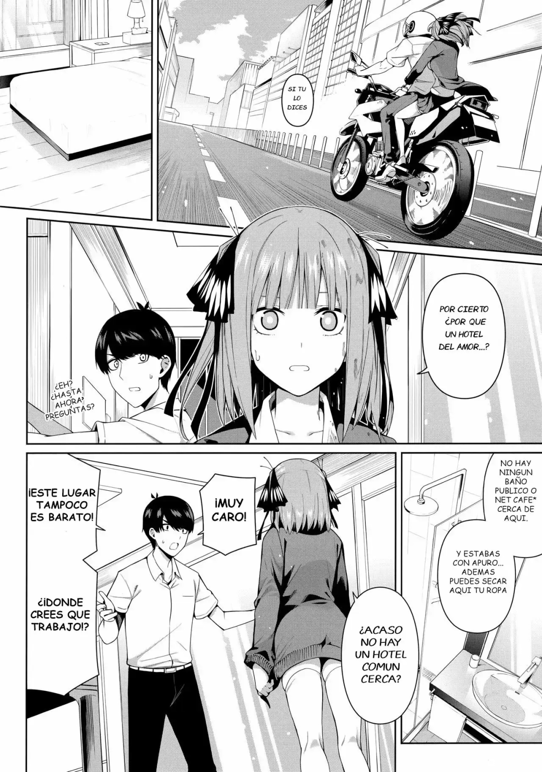 Comic Porno [4why, Chicke Iii] Nibun No Yuudou (Gotoubun No Hanayome) (#7)