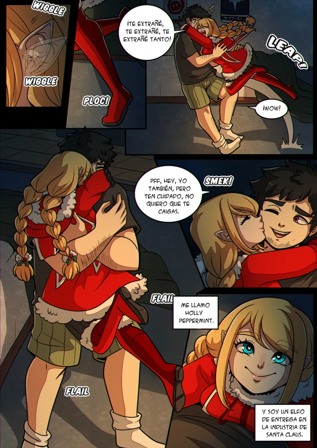 Comic Porno [Kinkymation] A Holly Holidays (#5)